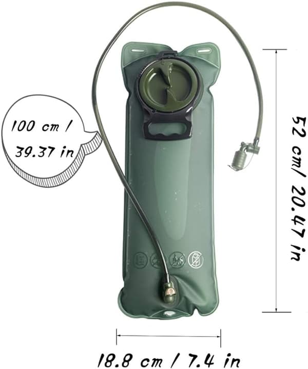 3L Bærbar Hydreringspose, Bærbar Hydreringspose Bærbar Vand