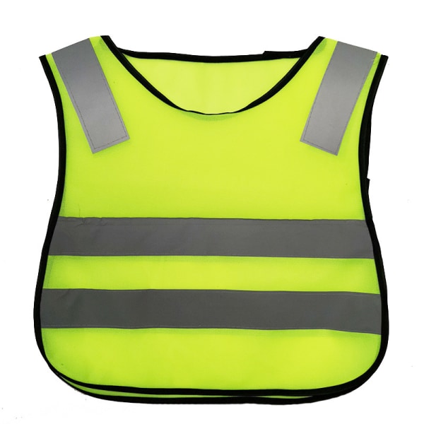 High Visibility Kids Safety Vest, Children Waistcoat Vest Gray Re