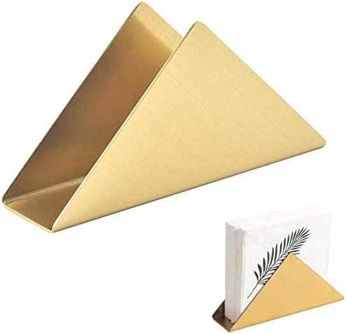 Bordbordsserviet Holder (Guld), Rustfrit Stål