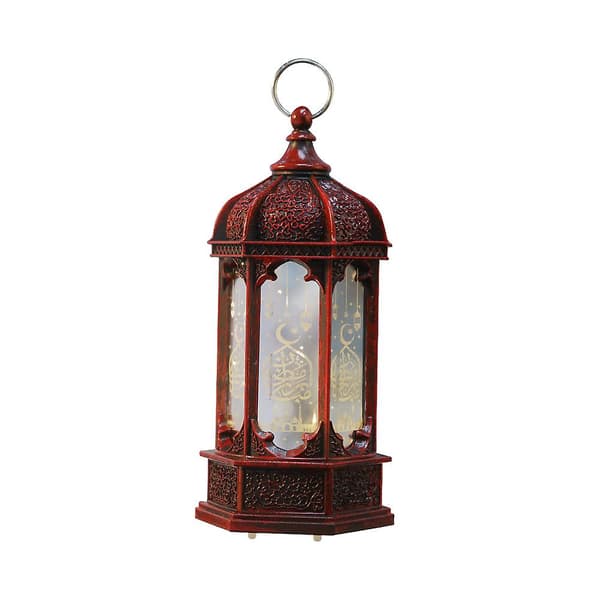 Islamisk Lanterne Muslimsk Ramadan Eid Led Arabisk Studie Lys Lampe
