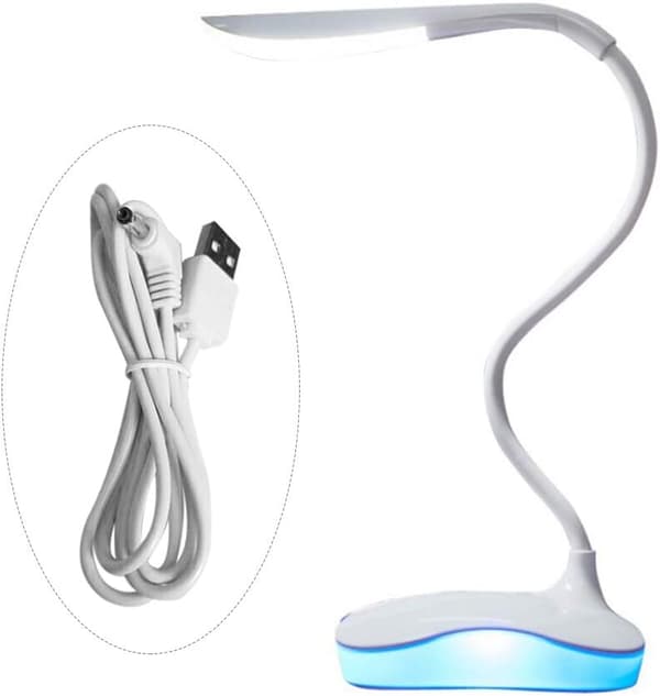 4-kløver LED-bordlampe, student øyebeskyttelse bordlampe, USA