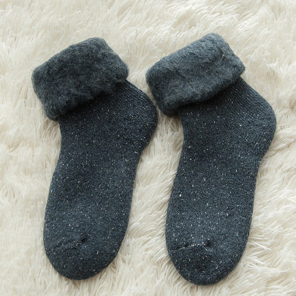 Sokker (1 par) hyggelige & varm uld hjælper mod kolde fødder