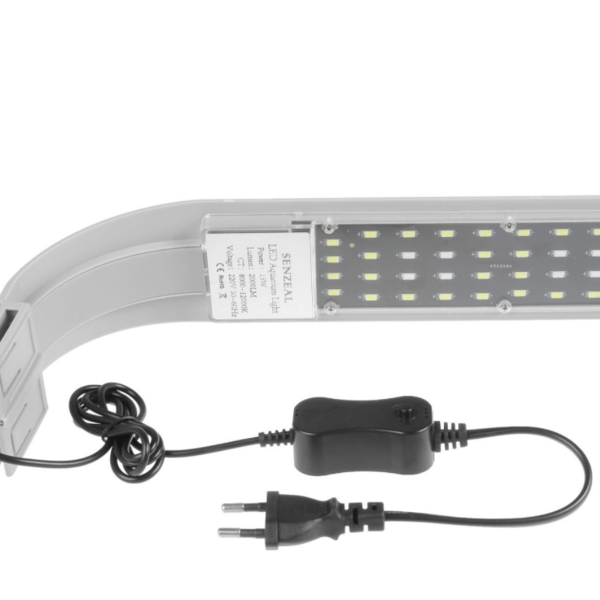 Akvarielys LED hvit og blå lys nano klippbelysning