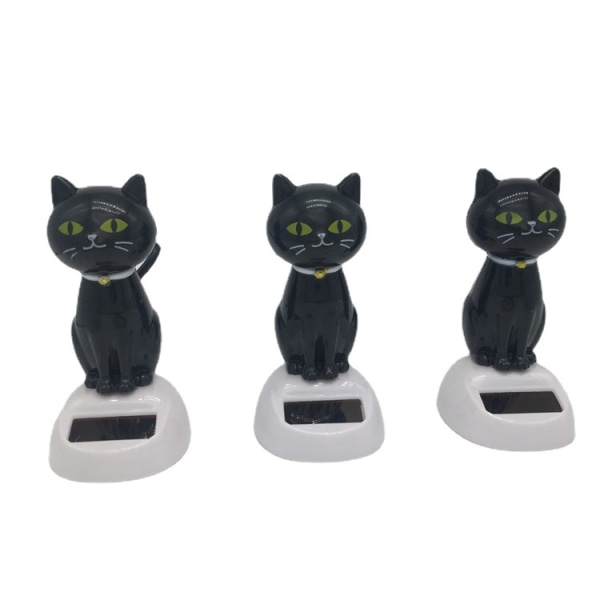 Solcellsdriven bobblehead-leksak - Bildekoration - Dansande djurfigur