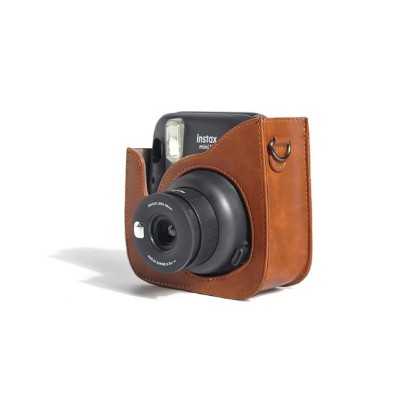Kameralaukku Vintage Ruskea Mini Square -kameralaukku
