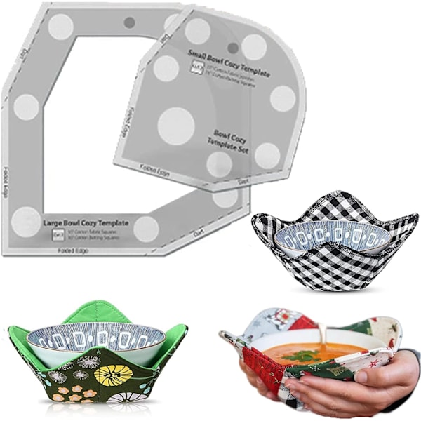 10 tum Creative Grid Skål Mall Set