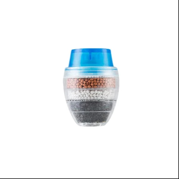 Mini kranvattenreningsfilter, kolfiber varmvattenrenare