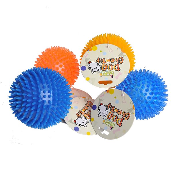 Baller til små hunde, gummiballer til hunde, lyse