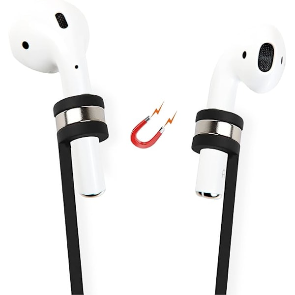 Rems som passar AirPods [Extra längd 70 cm] och Anti-Lost W