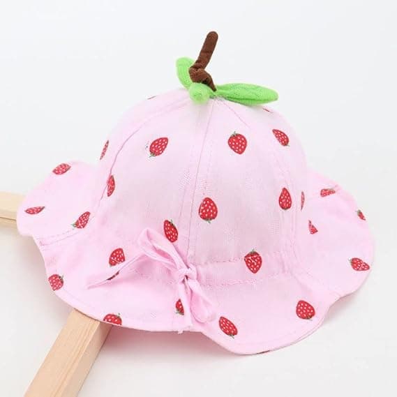 Baby Småbarn Solhatt Sommer Strand UPF 49+ Solbeskyttelse Bøtte H