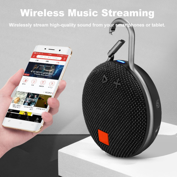 Kamouflage - Vattentät, hållbar och bärbar Bluetooth-högtalare -