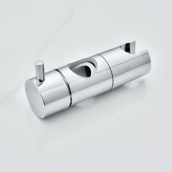 Glidande duschhuvudfäste, 24 mm knapplyftduschhuvudbas, badrumstillbehör