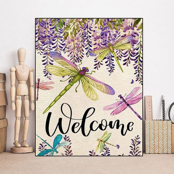 Diamantmalerisett 30x40cm - Libelle 5D Diamantkunstsett Full S