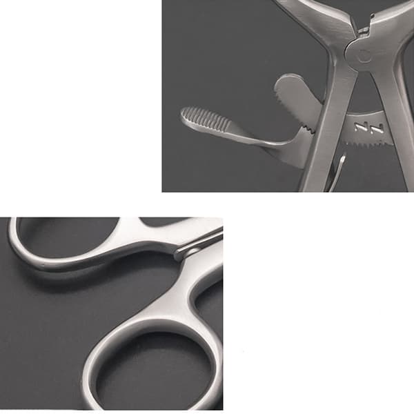 Molt munnsperre, lite tanninstrument, retractor