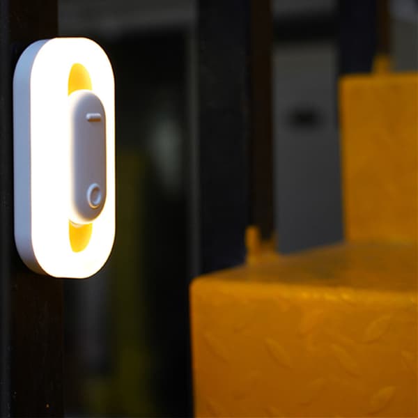 Nattlys med menneskekroppsinduksjon, smart induksjonssensor, USB-lading