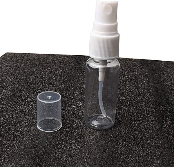 5 st Sprayflaskor Set, 20ML Transparenta Fina Dimma Sprayflaskor Plast Tomma