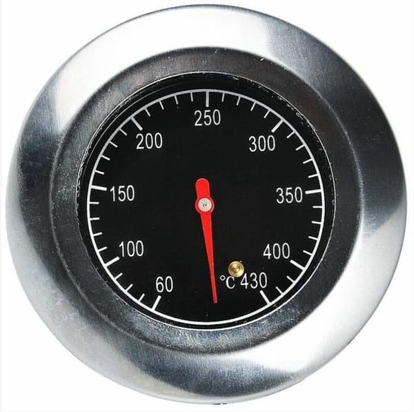 Termometer i rustfrit stål, metaltermometer, egnet til stai