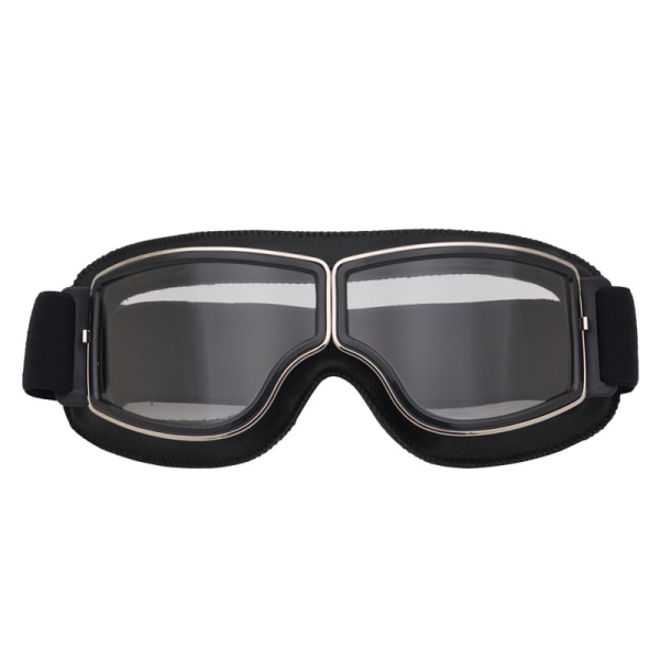 Vintage motorcykelbriller Foldbare aviatorbriller med anti-dug