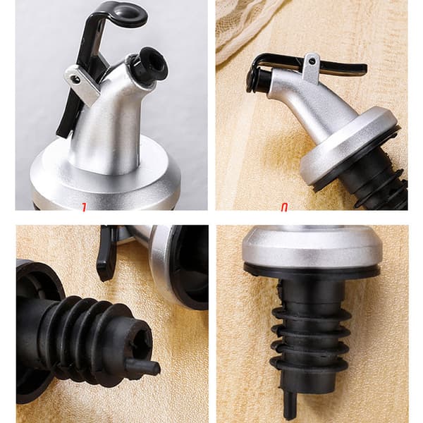 Helletut - Helletut - Olivenoljedispenser - kork - Plast - 1 stk - sølv