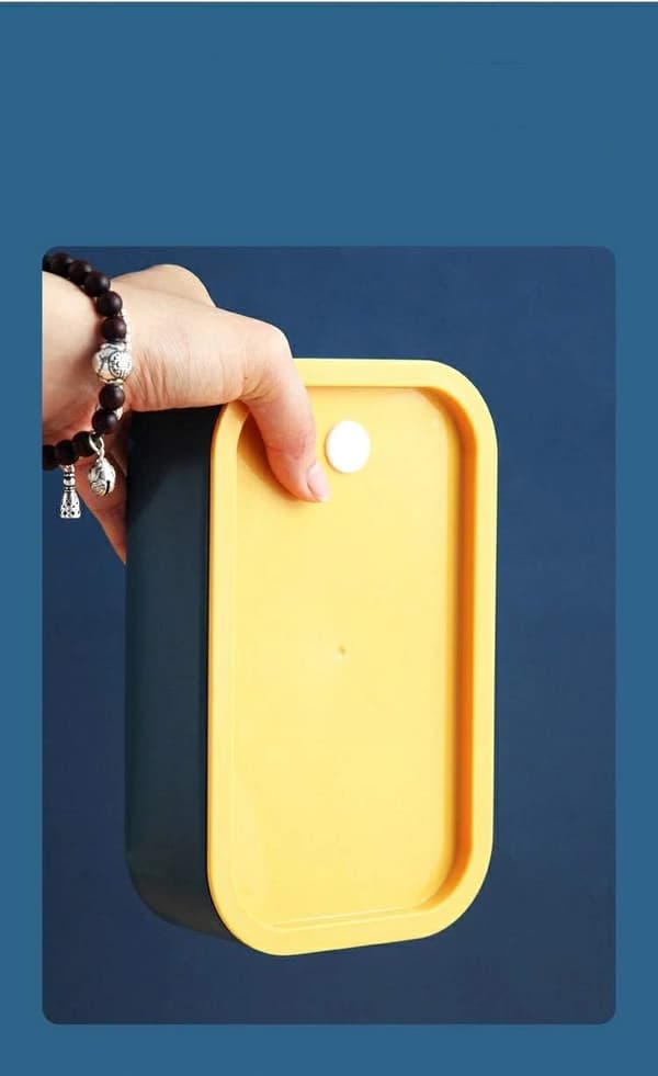 To-i-ett stablebare matbokser med moderne minimalistisk design, B