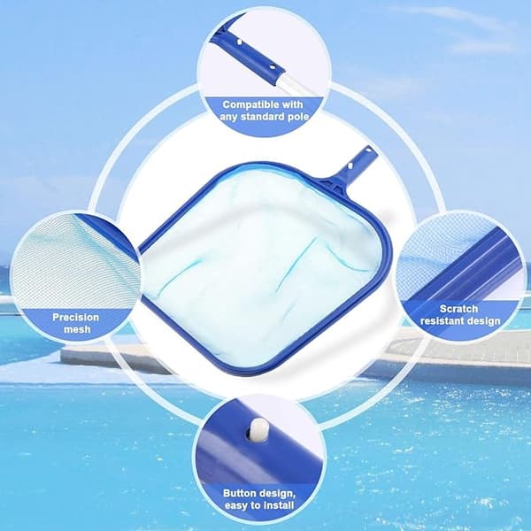 Overflade Landing Nets til Swimmingpool, Swimming Skimmer Blade Net