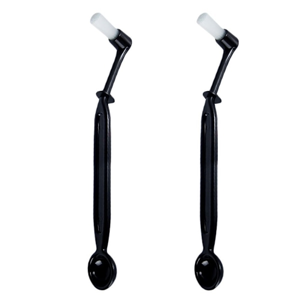 Kaffe Maskinborste Nylon Espresso Maskinborste med Sked (2-pack)