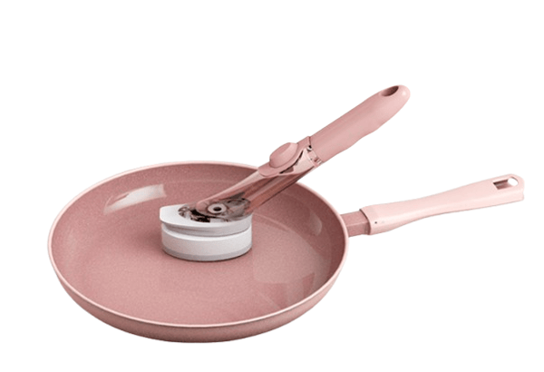 Diskborste - Rengöringsborste - Rosa - Diskborste med tvålbehållare - Diskborste set - Diskbänk med droppbricka