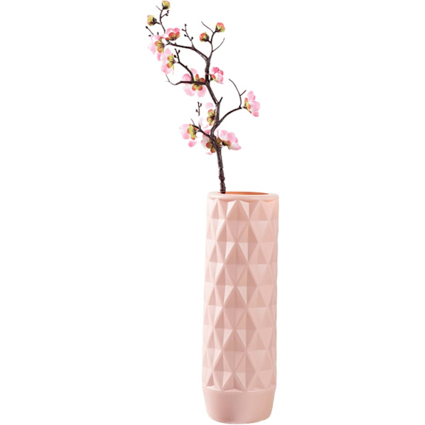 King Style Plastvaser för Blommor, Hållbara, Moderna och Dekorativa