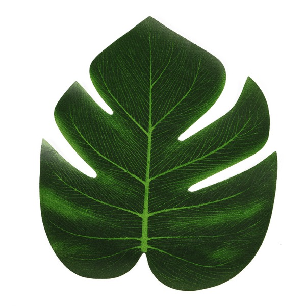 24 Stk Tropiske Palmeblade Planteimitation Leaf-hawaiian/ Luau/j