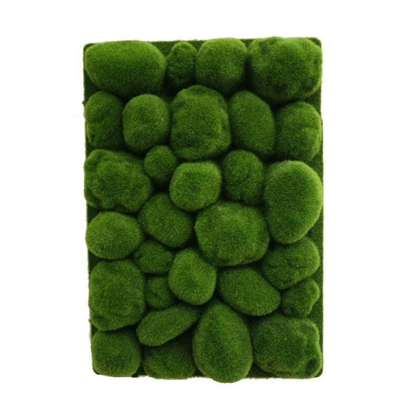 35cm*50cm kunstmos stendekoration kunstig grøn mos c
