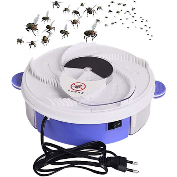 Flytrap Flycatcher Automatisk Elektrisk Fluesnapper Flytrap