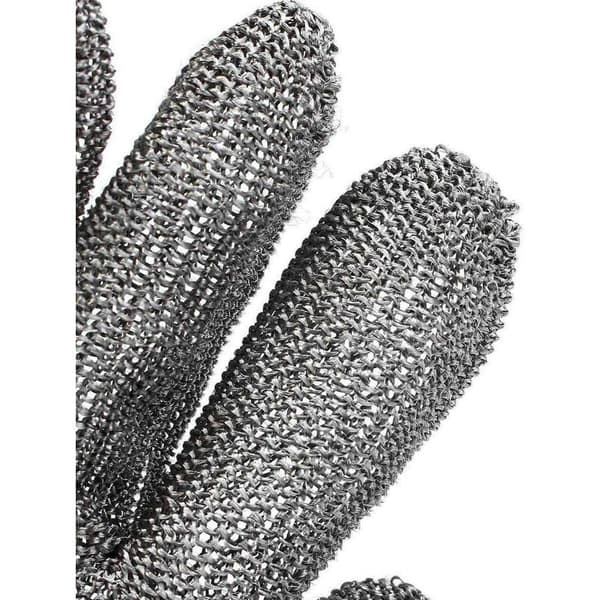 Skæresikkert Handske, Slagter Handske, Rustfrit Stål Net, Niveau 5
