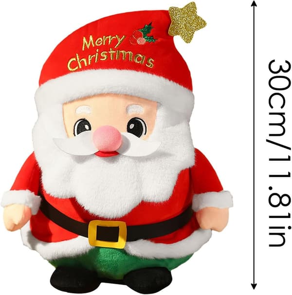 Tomte Plyschkudde, 3D Julform Plyschkudde, Tomte