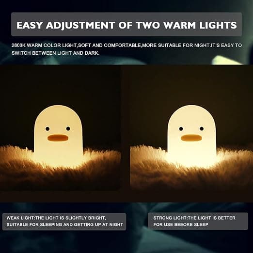 LED-and-nattlys, intelligent nattlys ved sengen med berøring