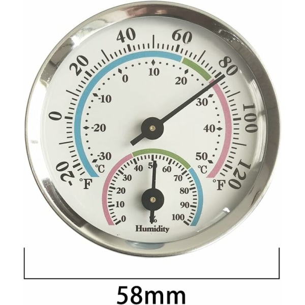 Temperaturhygrometer til indendørs eller udendørs brug, modstandsdygtig over for hi