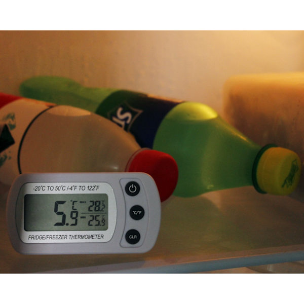 Køleskabs Termometer, Digital Fryser Termometer, Vandafvisende