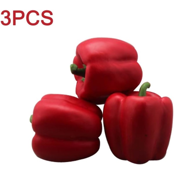 Kunstig simulering Fake Pepper Capsicum Kunstige grøntsager