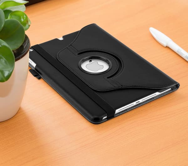 iPad 9.7 2018/2017, iPad Air-deksel - 360 graders svingbart smartdeksel