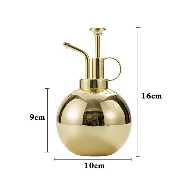 Sprøjteflaske 500ml 304 Rustfrit Stål Plante Mist Maker til Have