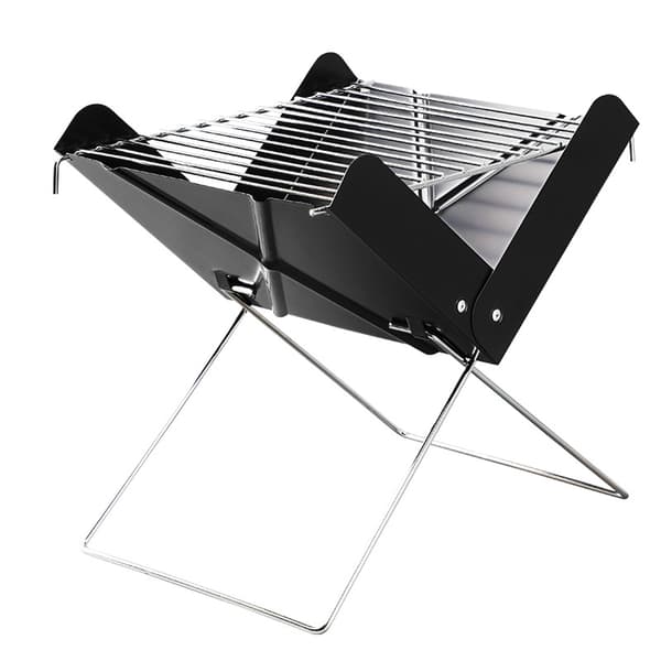 Kullgrill Sammenleggbar Kullgrill Bærbar Piknik BBQ