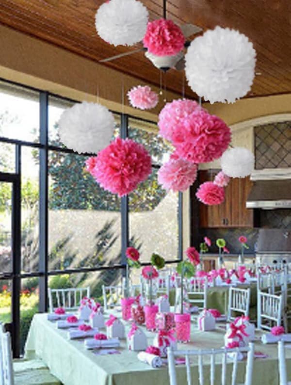 Dekorativ blomsterball A (blomsterballsett)