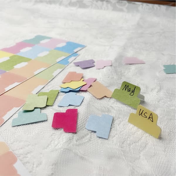 Sticky Notes - Indeksfaner - 432 Stykker - Memoblok - Selvklæbende - 12 Farver
