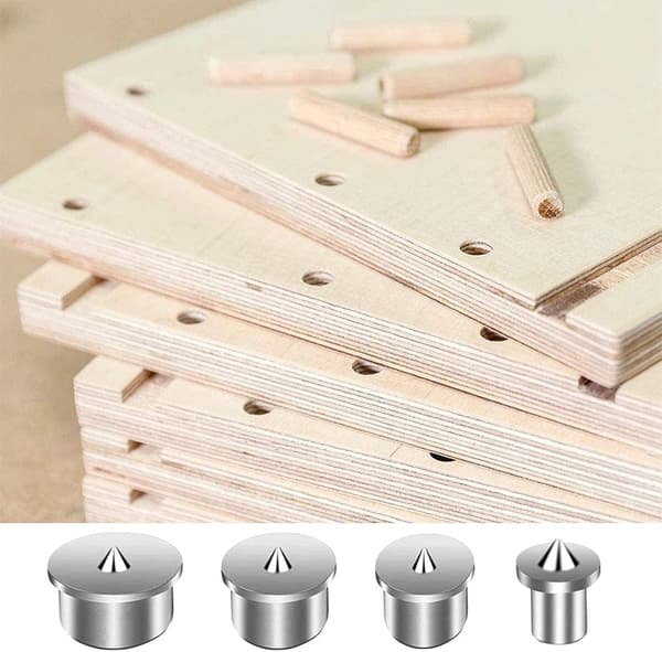 20 st. Stiftmärken för dowel, dowel-centreringsstift i rostfritt stål