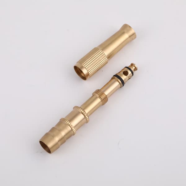 1 st Brass Swivel Sprinkler Högtryck Variabel Flöde Direkt Spr