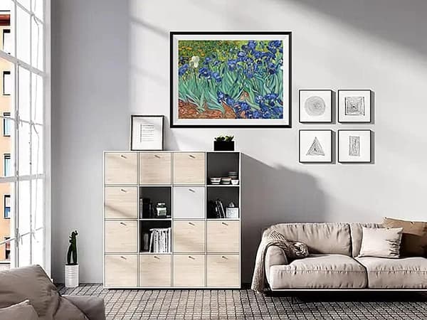 (30x40cm) Diamantmaleri-sett for voksne, Van Gogh Iris Diamant