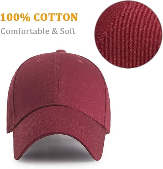 Baseballkasket, Trucker Cap Snapback Hat til Sport Hip Pop Golf - M