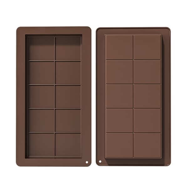 Silikone bageform - chokoladeform - Silikoneform - ternet form - 2 stk.
