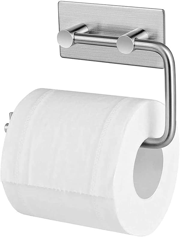 Rullpapirholder, papirholder i rustfritt stål, toalettpapirholder