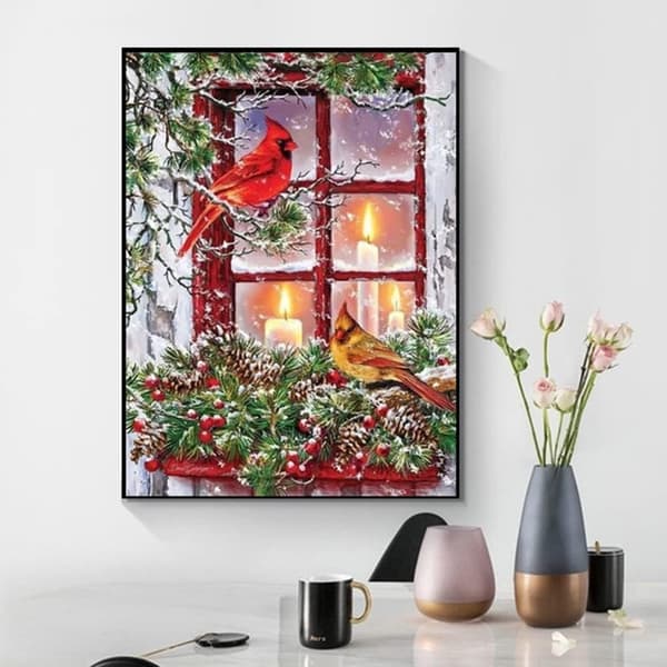 Diamantmaling, (30x40cm) Diamantkunst Diamantmalingssett for