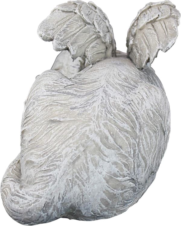 Katt Kjæledyr Engel Æresstatue Gravstein, 12*6.5*6.5cm, polyresin,